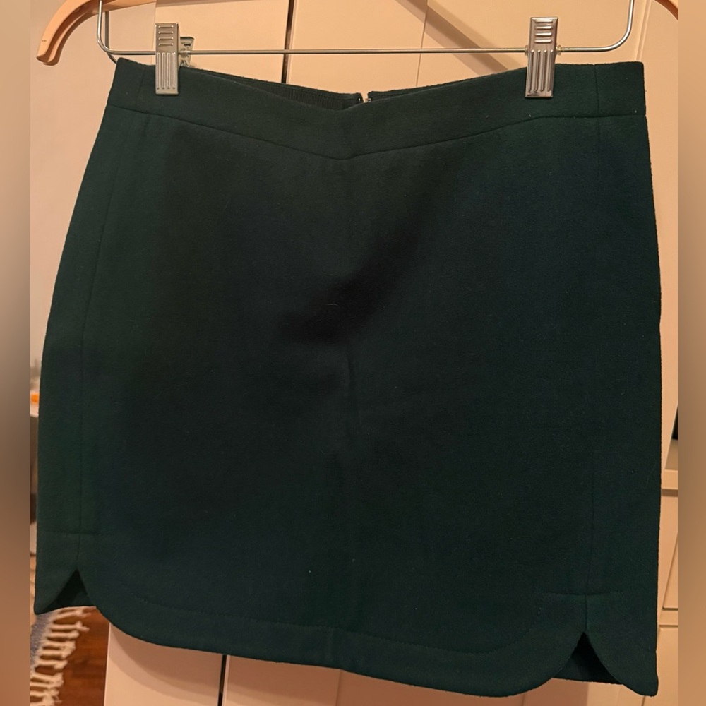 JCrew Wool Mini Skirt Size 4